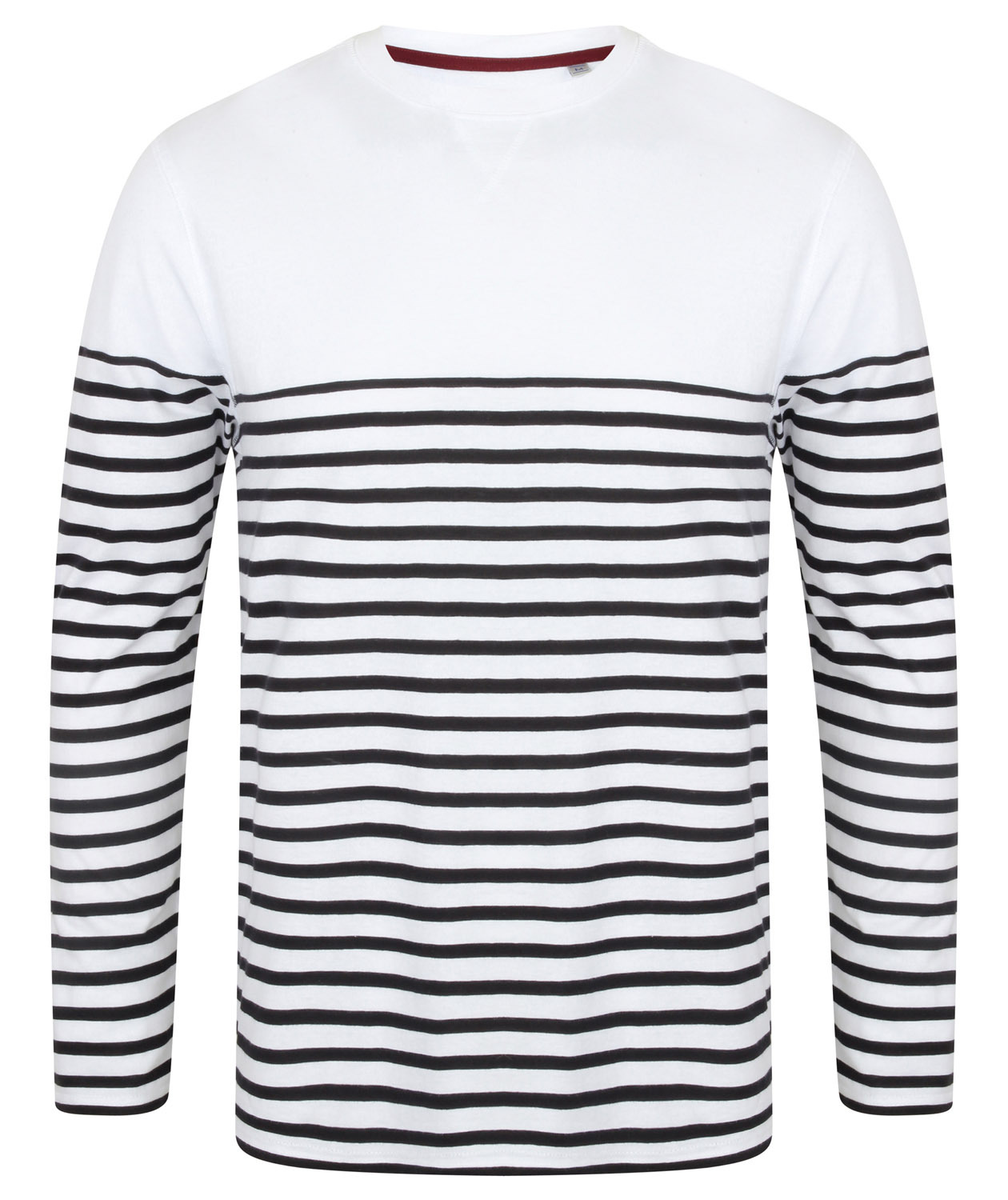 FR134 - T-shirt breton à manches longues Front Row