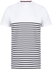 FR135 - T-shirt breton à manches courtes Front Row