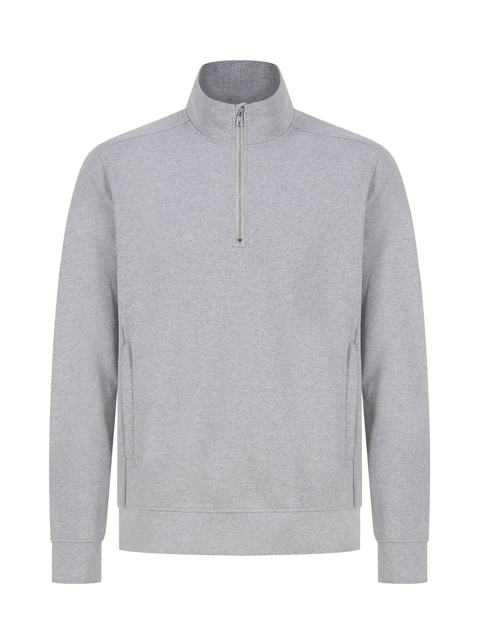 H842 - Sweat-shirt col zippé unisexe - Occifloc