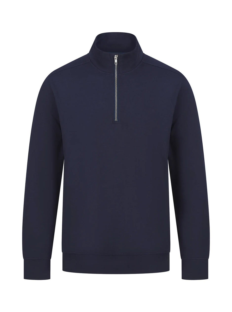 H842 - Sweat-shirt col zippé unisexe - Occifloc