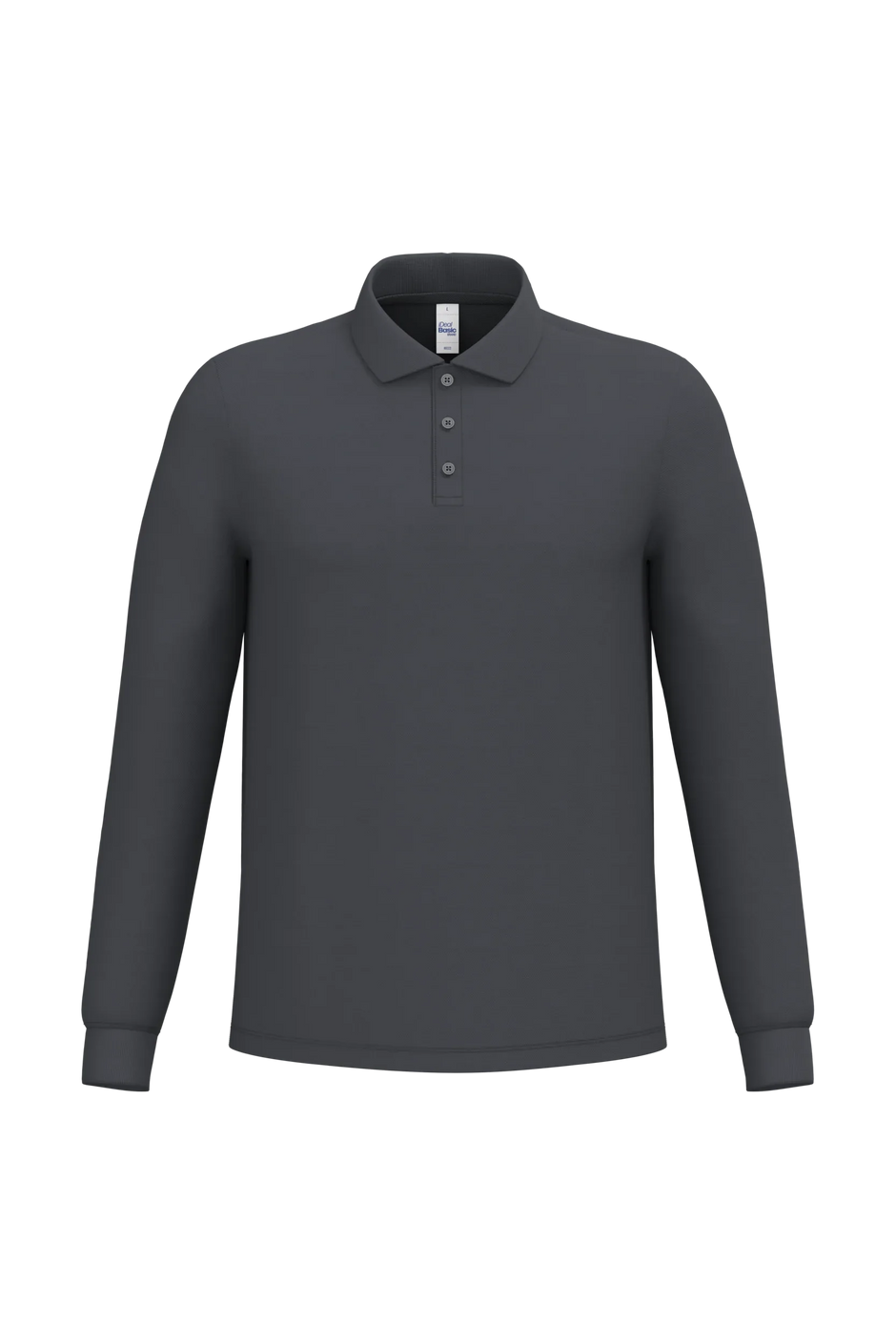 IB222 - Polo piqué LSL homme - Occifloc