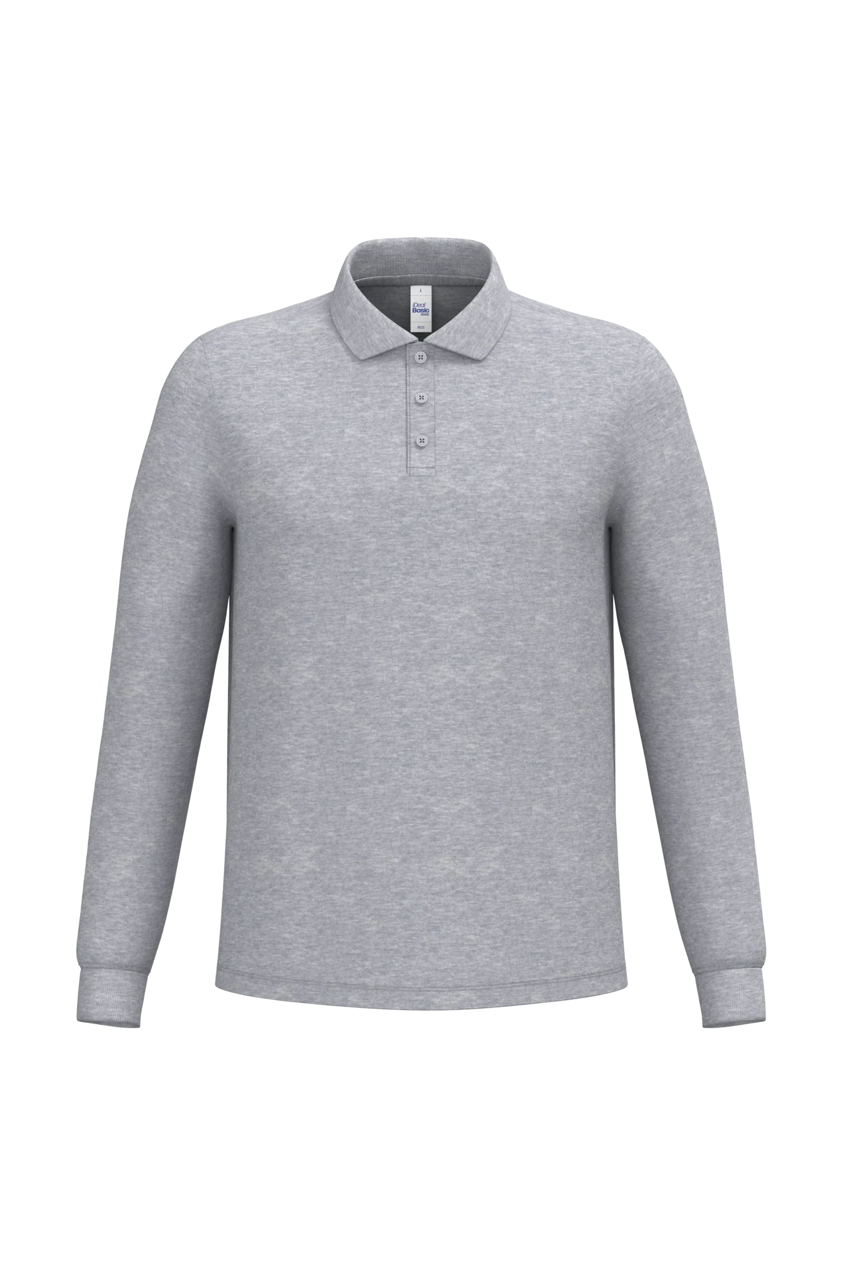 IB222 - Polo piqué LSL homme - Occifloc
