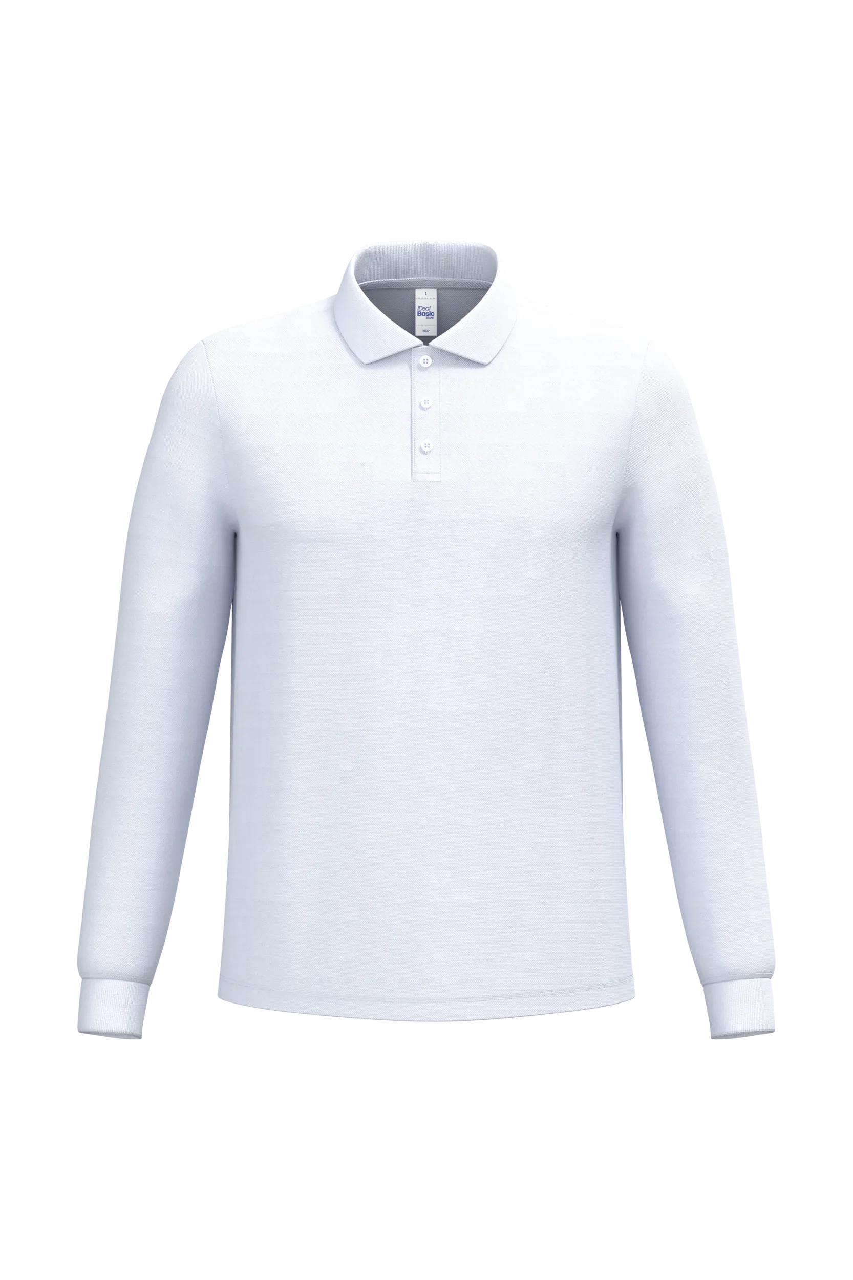 IB222 - Polo piqué LSL homme - Occifloc