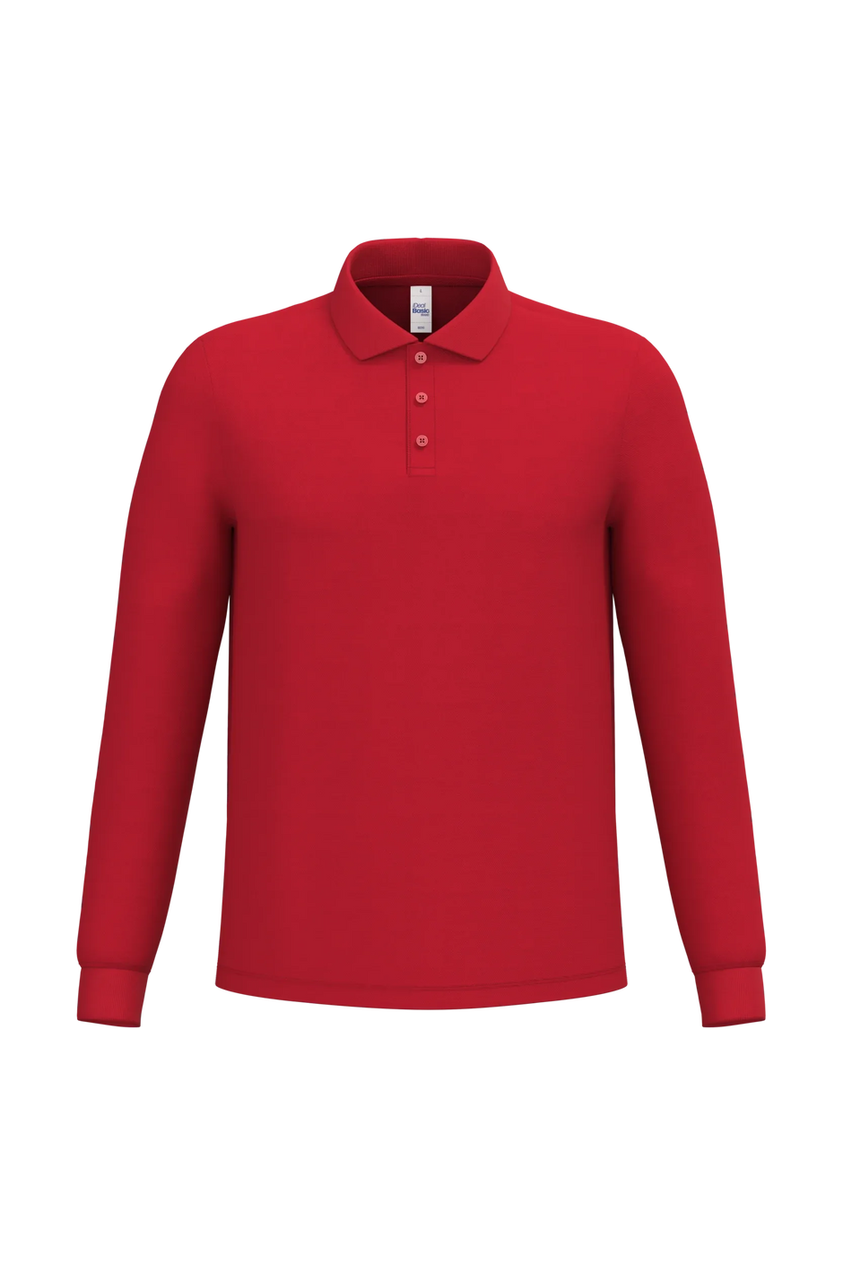 IB290 - Polo piqué LSL homme - Occifloc