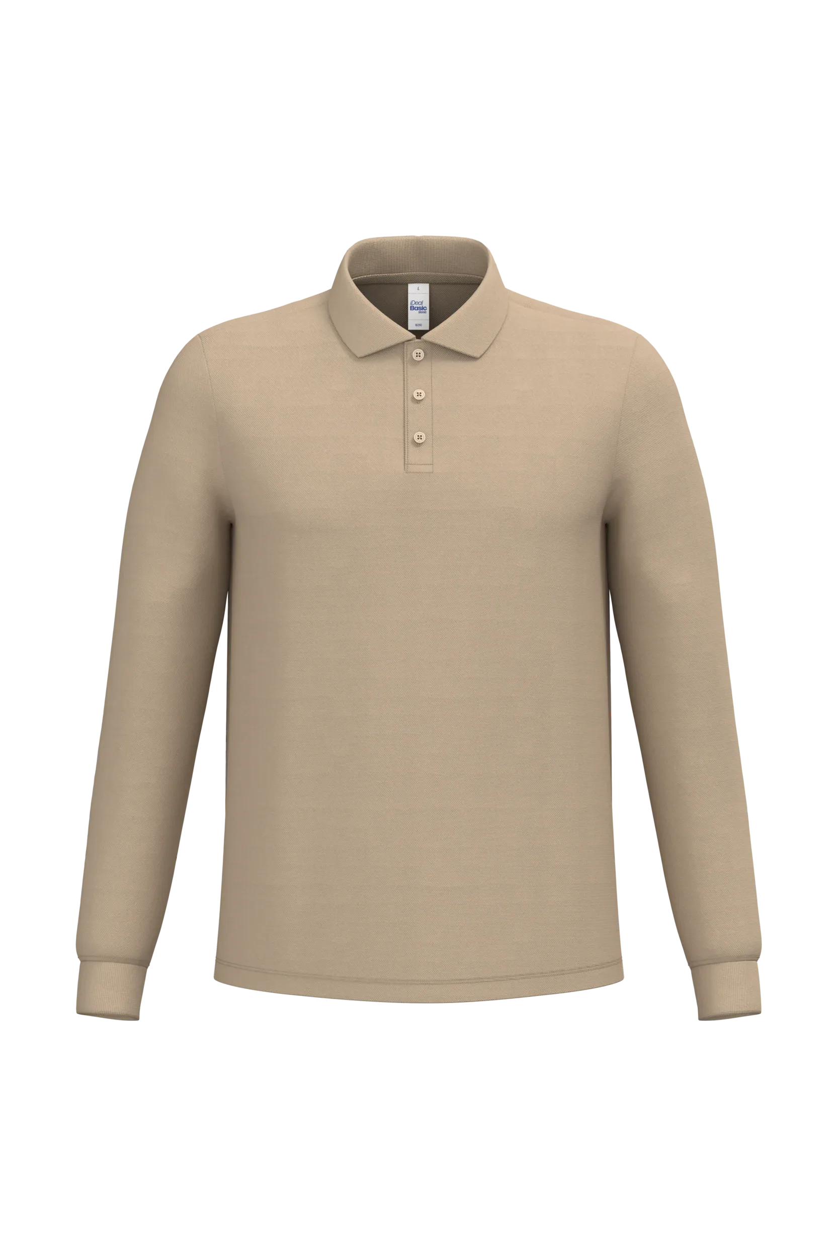 IB290 - Polo piqué LSL homme - Occifloc