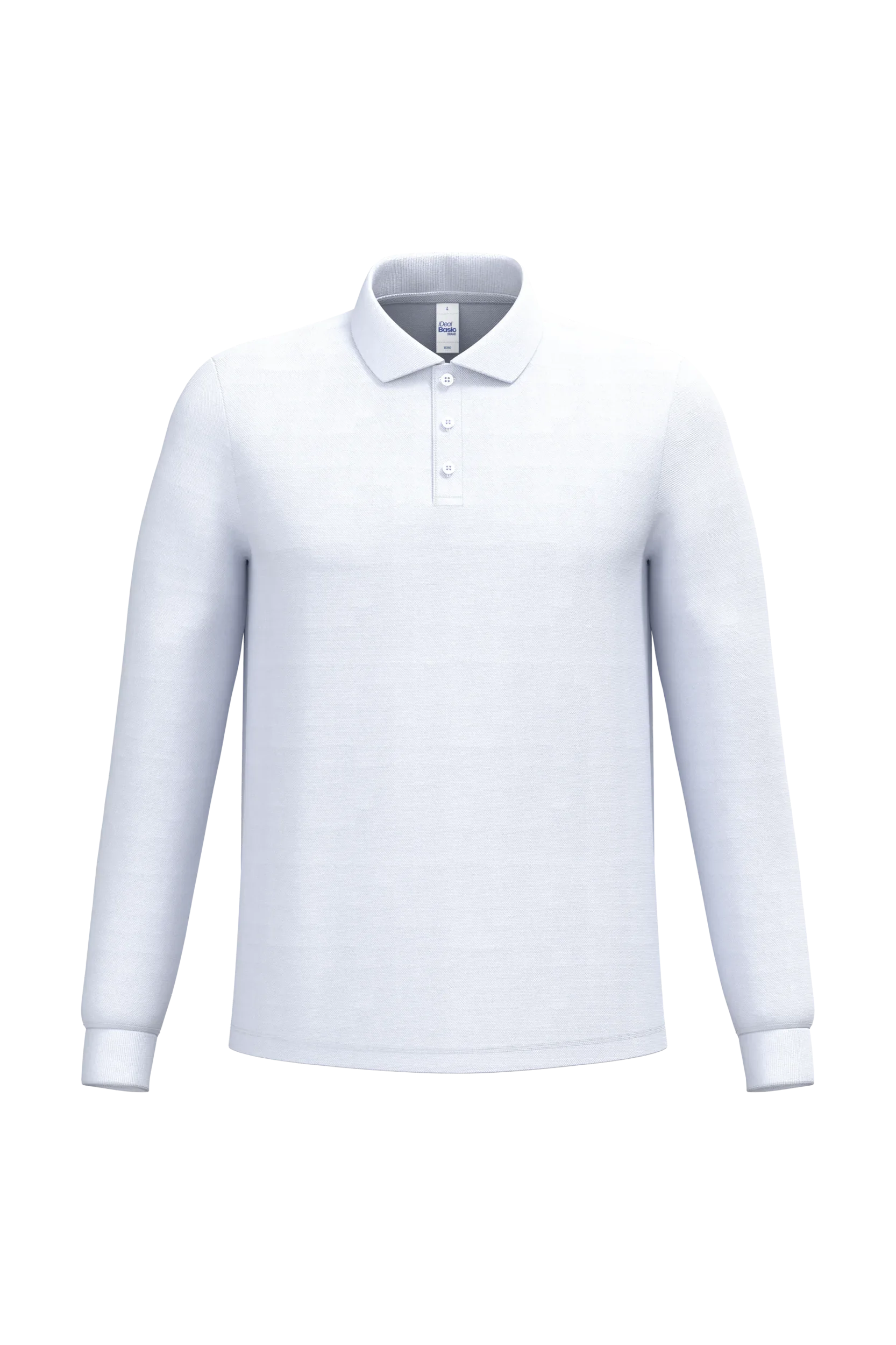 IB290 - Polo piqué LSL homme - Occifloc