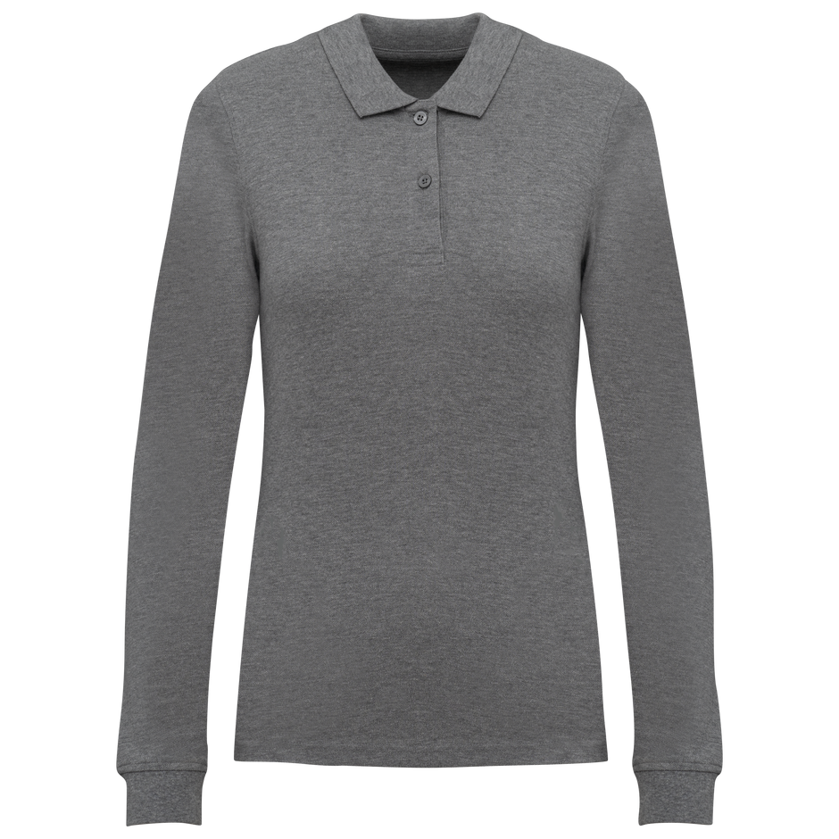 K2028 - Polo piqué manches longues Bio180 femme Kariban