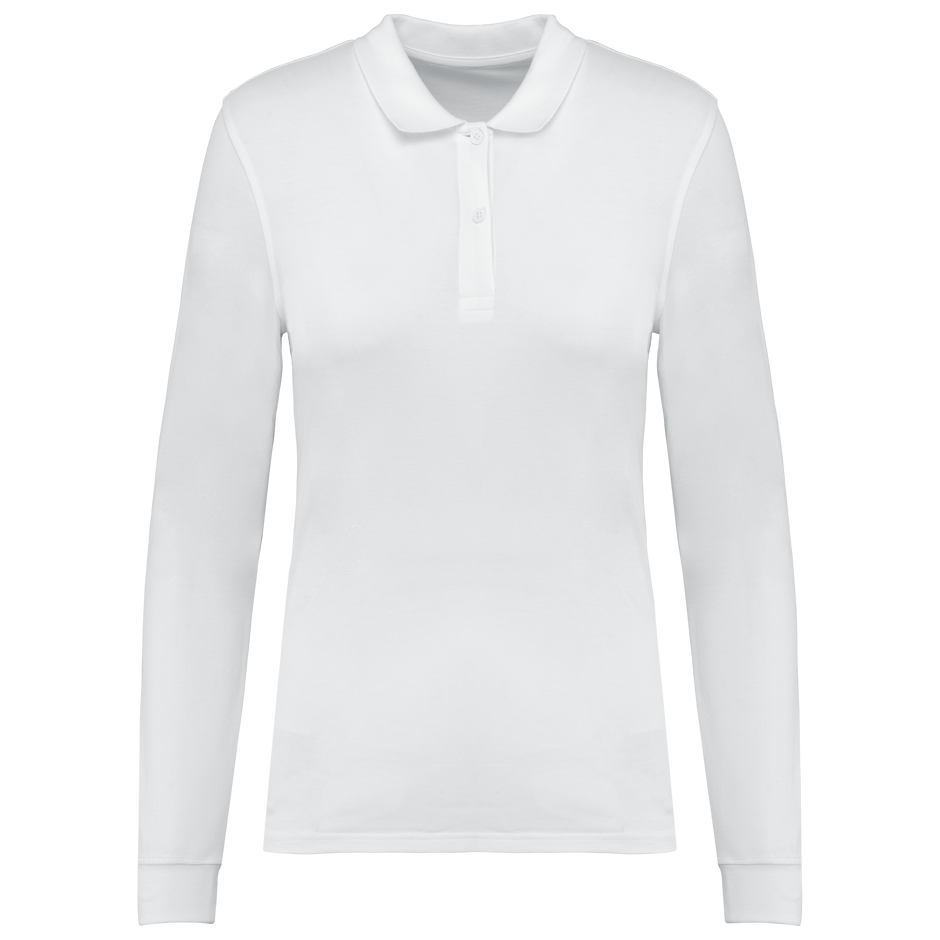K2028 - Polo piqué manches longues Bio180 femme Kariban