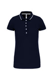 K252 - Polo maille piquée manches courtes femme - Occifloc
