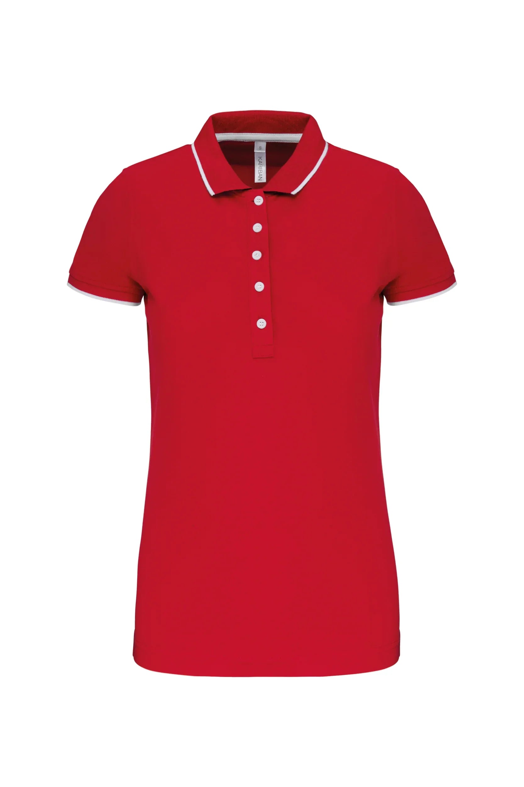 K252 - Polo maille piquée manches courtes femme - Occifloc