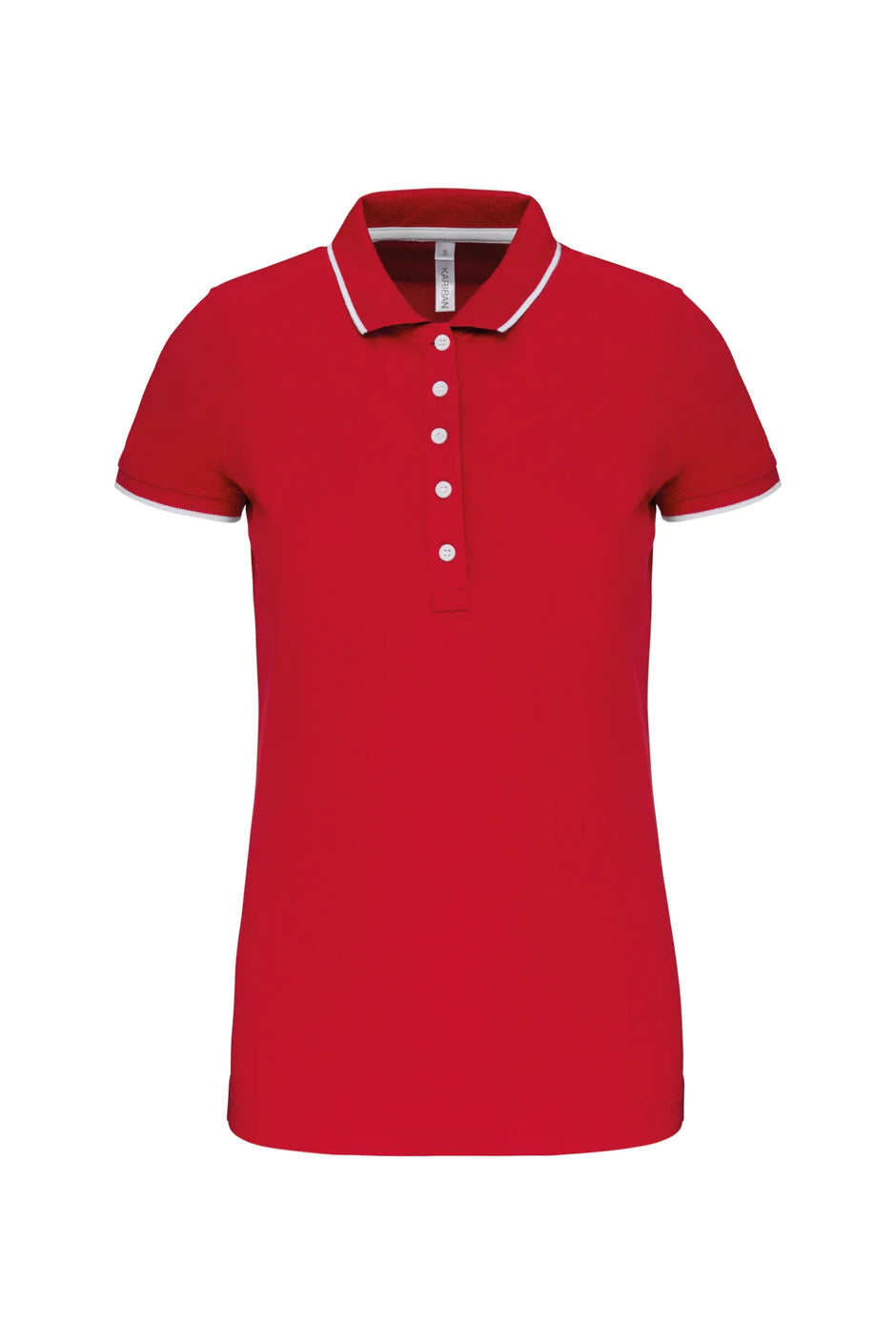K252 - Polo maille piquée manches courtes femme - Occifloc