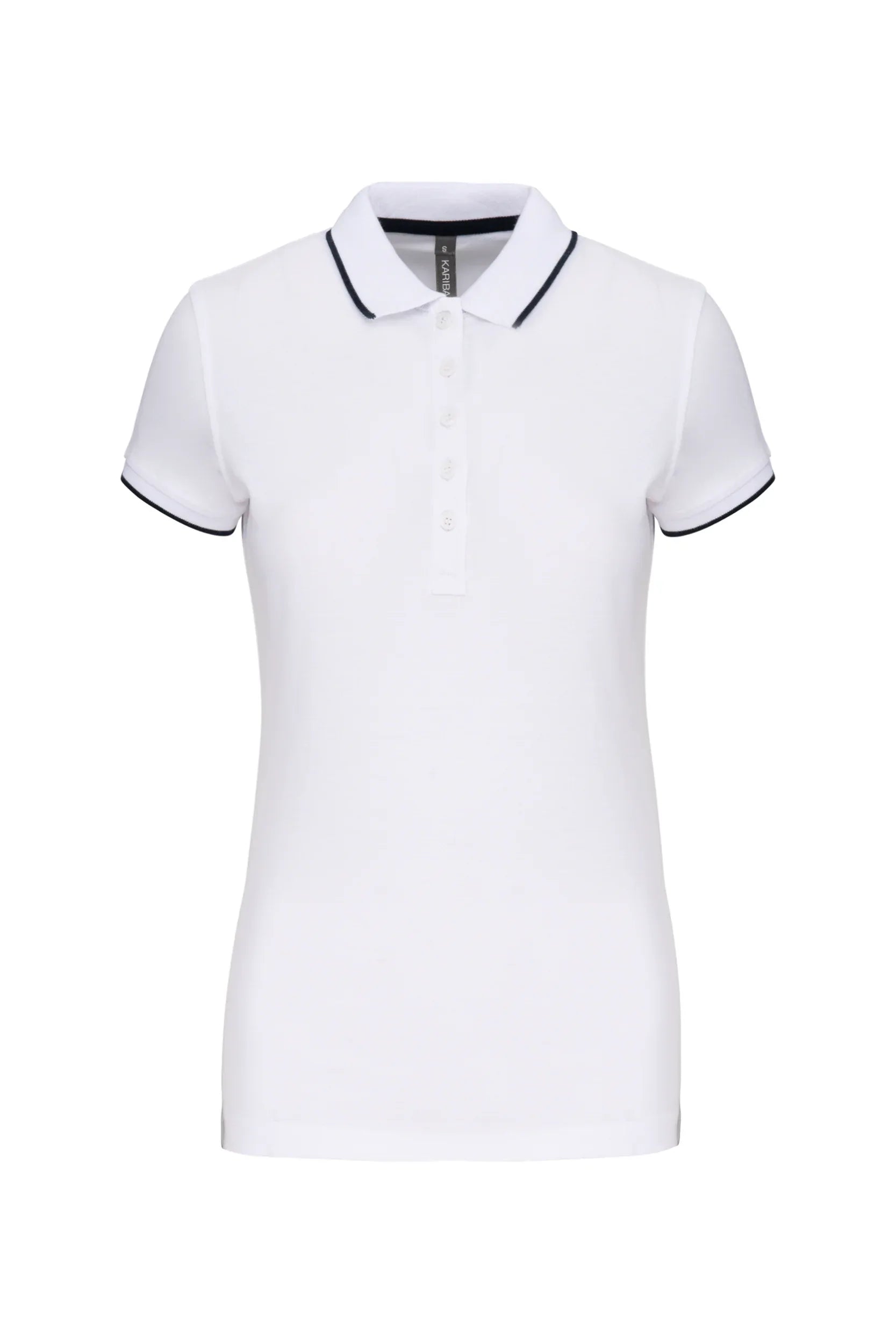 K252 - Polo maille piquée manches courtes femme - Occifloc