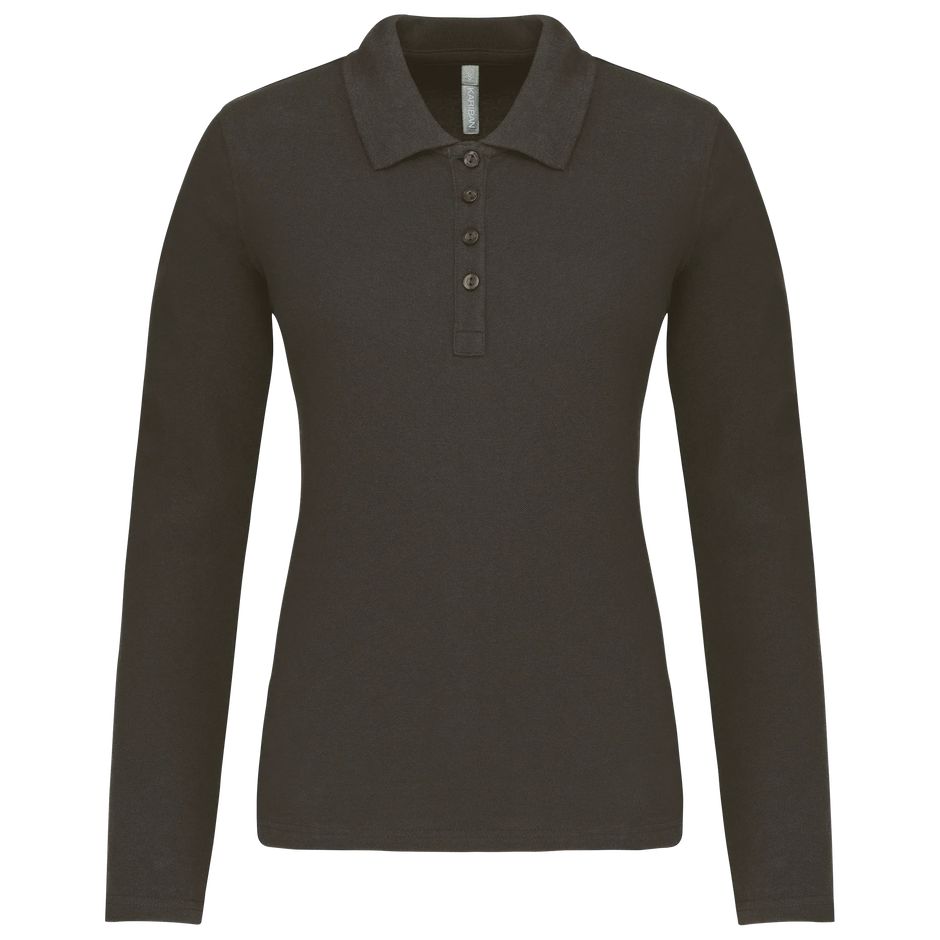 K257 - Polo piqué manches longues femme - Occifloc