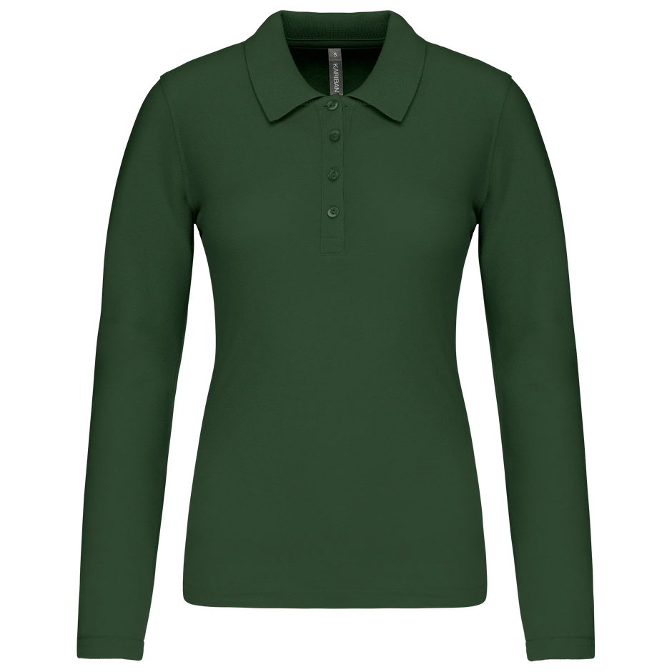 K257 - Polo piqué manches longues femme - Occifloc