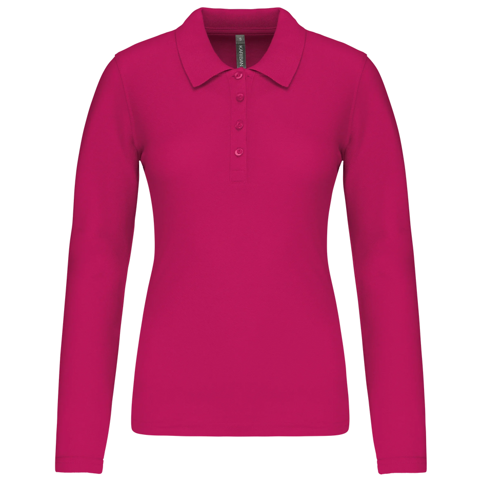 K257 - Polo piqué manches longues femme - Occifloc