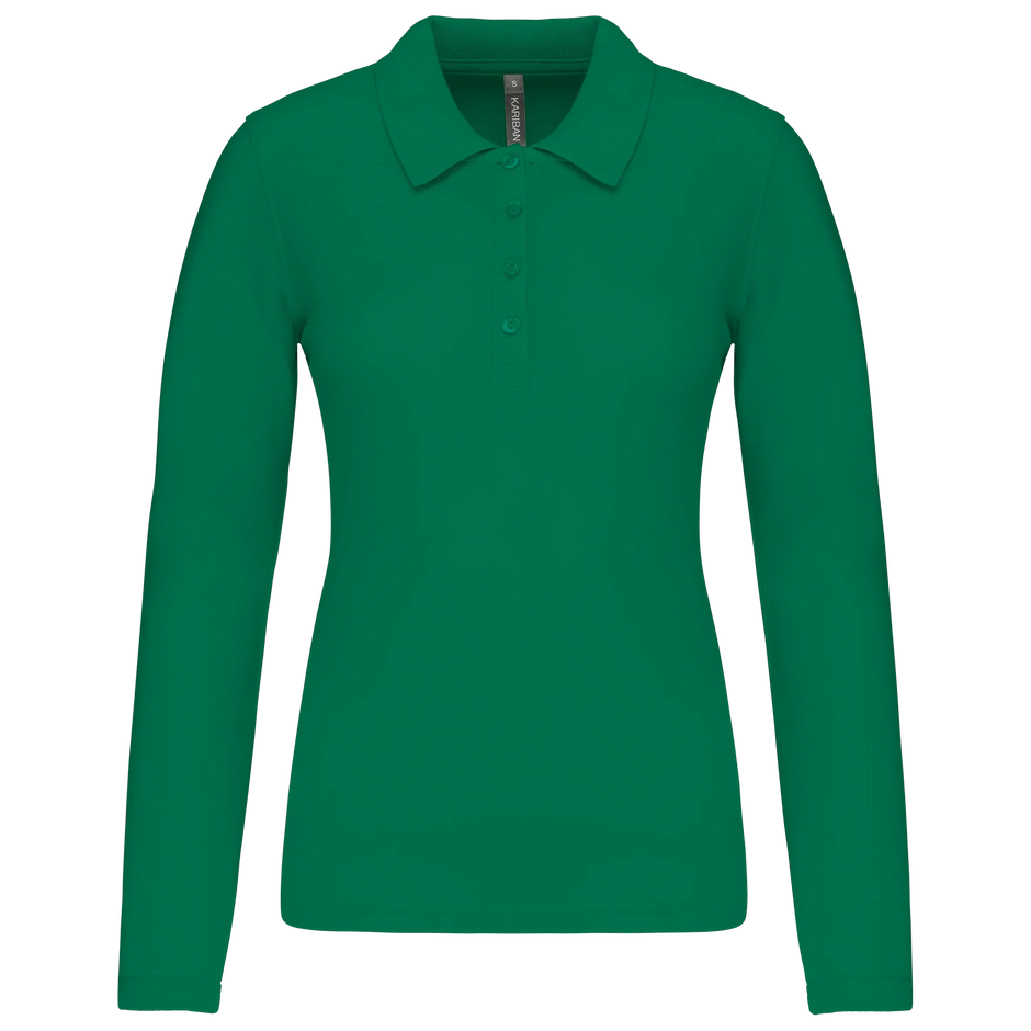 K257 - Polo piqué manches longues femme - Occifloc