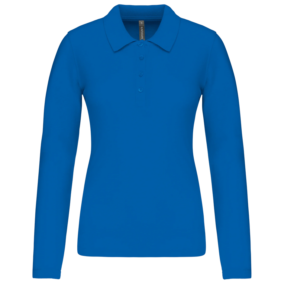 K257 - Polo piqué manches longues femme - Occifloc