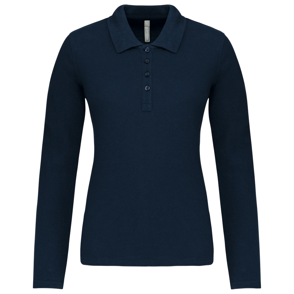 K257 - Polo piqué manches longues femme - Occifloc