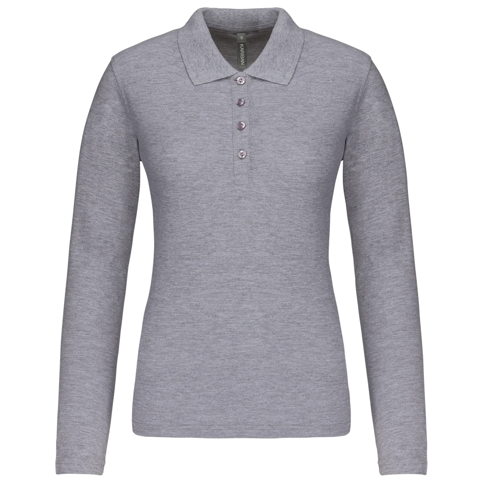 K257 - Polo piqué manches longues femme - Occifloc