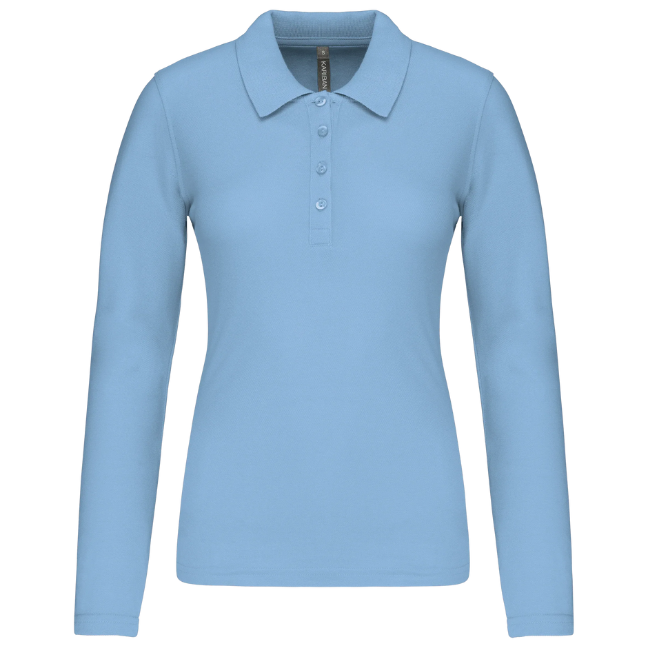 K257 - Polo piqué manches longues femme - Occifloc