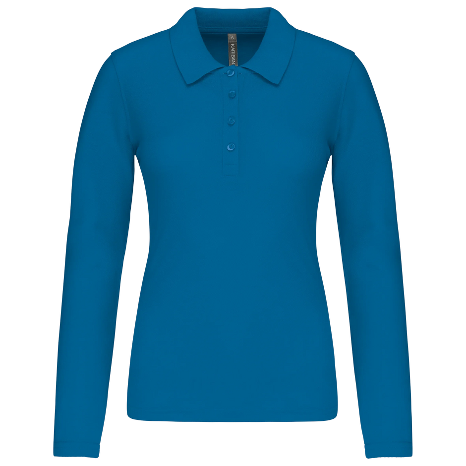 K257 - Polo piqué manches longues femme - Occifloc