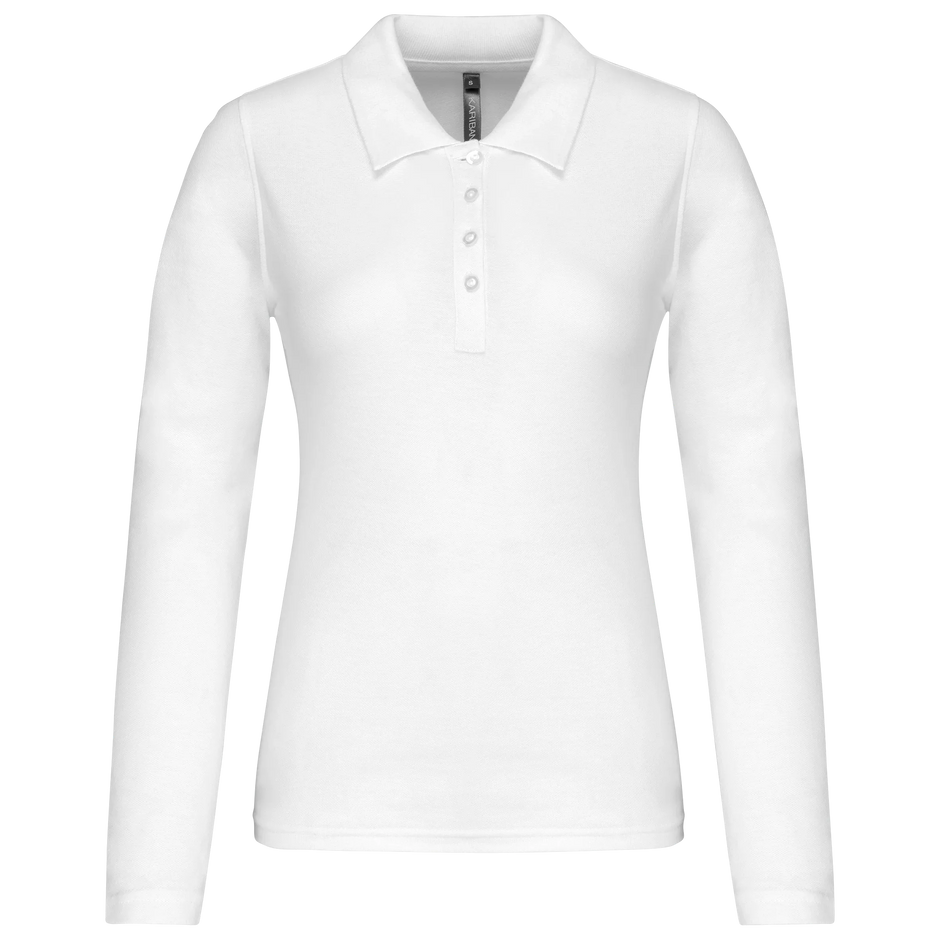 K257 - Polo piqué manches longues femme - Occifloc