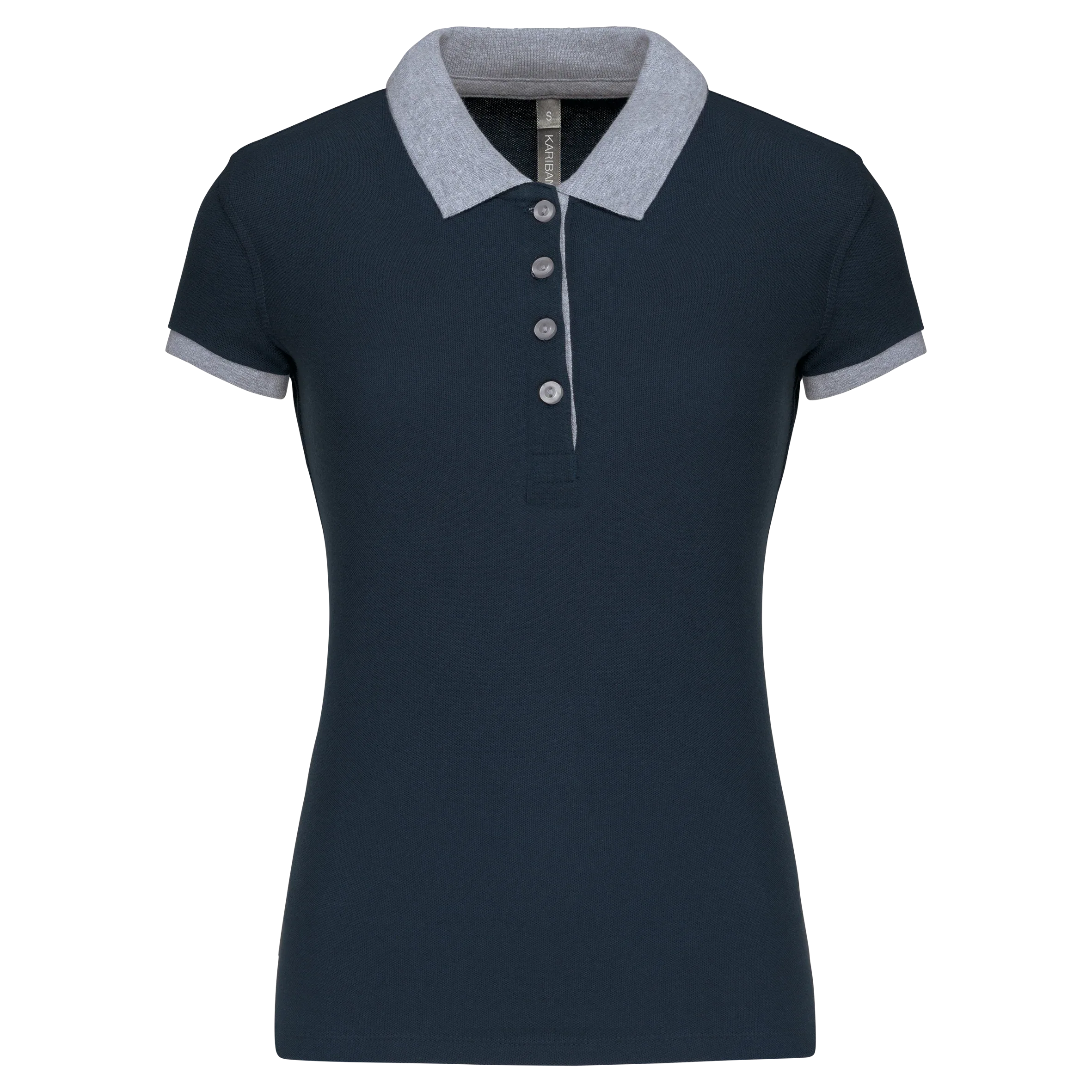 K259 - Polo piqué bicolore femme - Occifloc