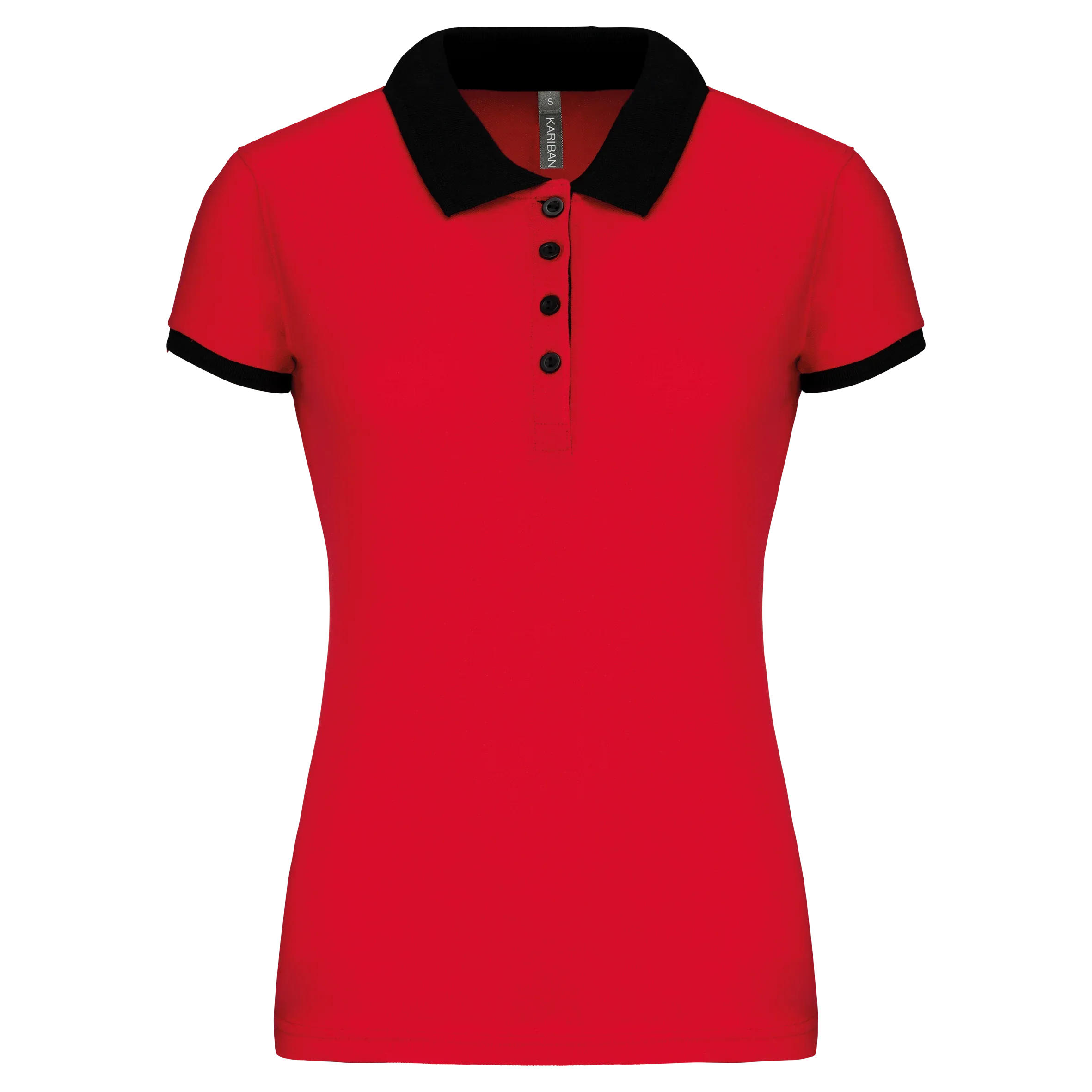 K259 - Polo piqué bicolore femme - Occifloc
