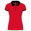 K259 - Polo piqué bicolore femme - Occifloc