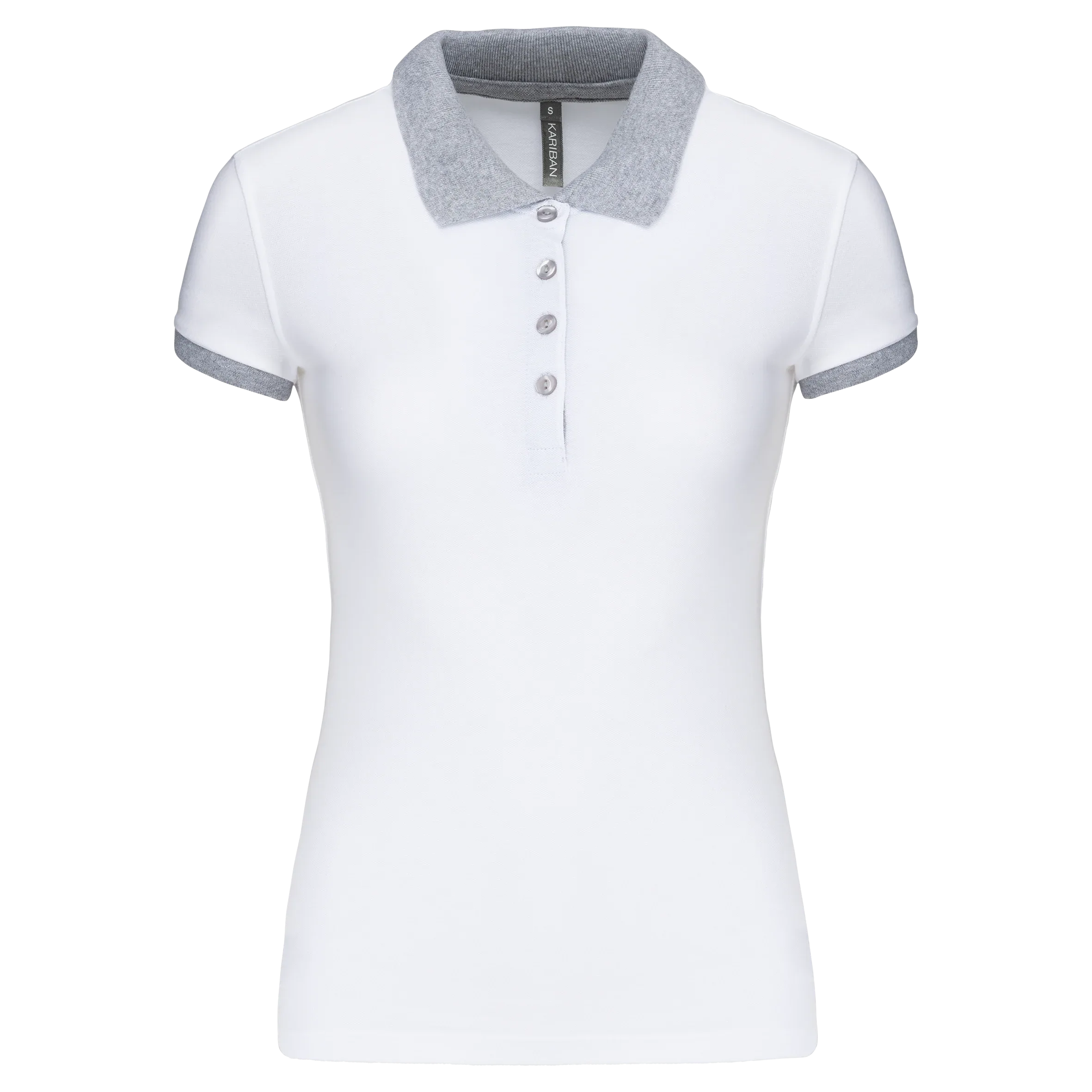 K259 - Polo piqué bicolore femme - Occifloc