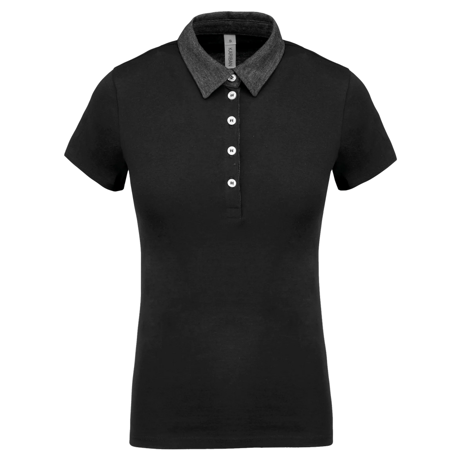 K261 - Polo jersey bicolore femme - Occifloc