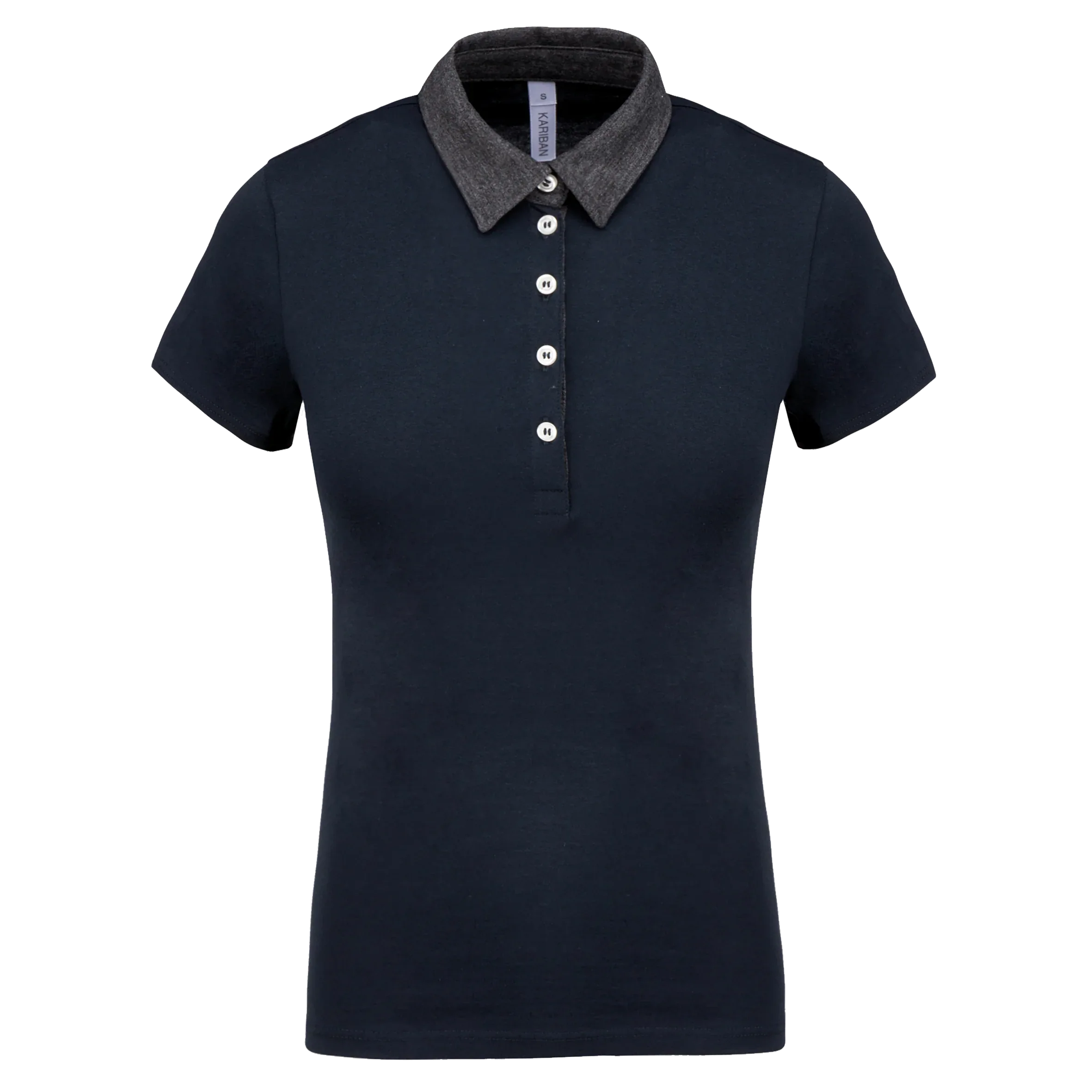 K261 - Polo jersey bicolore femme - Occifloc