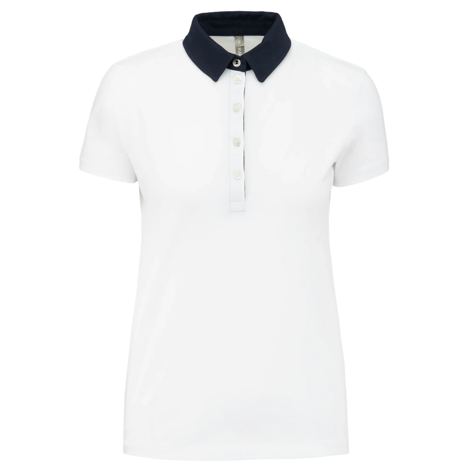 K261 - Polo jersey bicolore femme - Occifloc