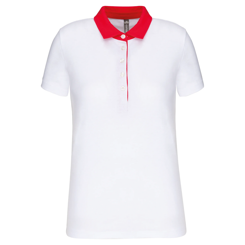 K261 - Polo jersey bicolore femme - Occifloc