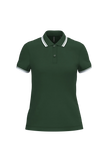 K273 - Polo femme manches courtes à liserés contrastés - Occifloc