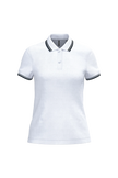 K273 - Polo femme manches courtes à liserés contrastés - Occifloc
