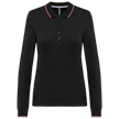 K281 - Polo maille piquée manches longues femme - Occifloc