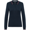 K281 - Polo maille piquée manches longues femme - Occifloc