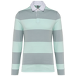 K285 - Polo rugby rayé manches longues unisexe - Occifloc