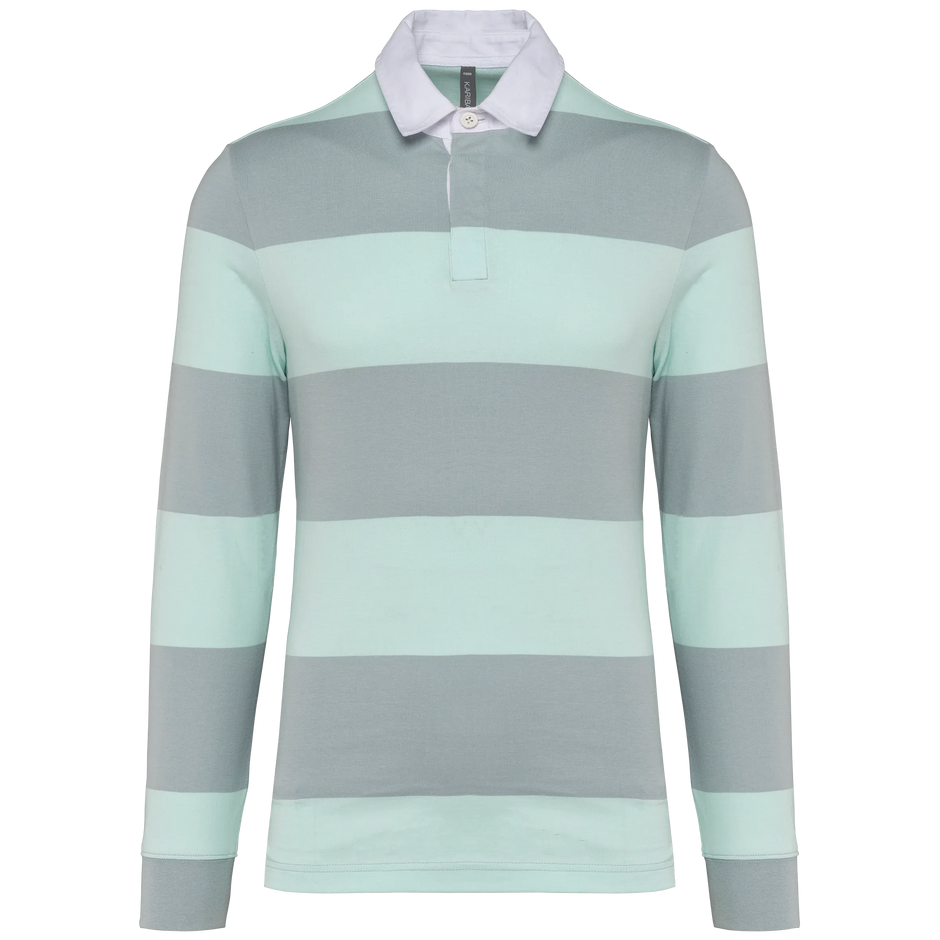 K285 - Polo rugby rayé manches longues unisexe - Occifloc