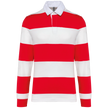 K285 - Polo rugby rayé manches longues unisexe - Occifloc