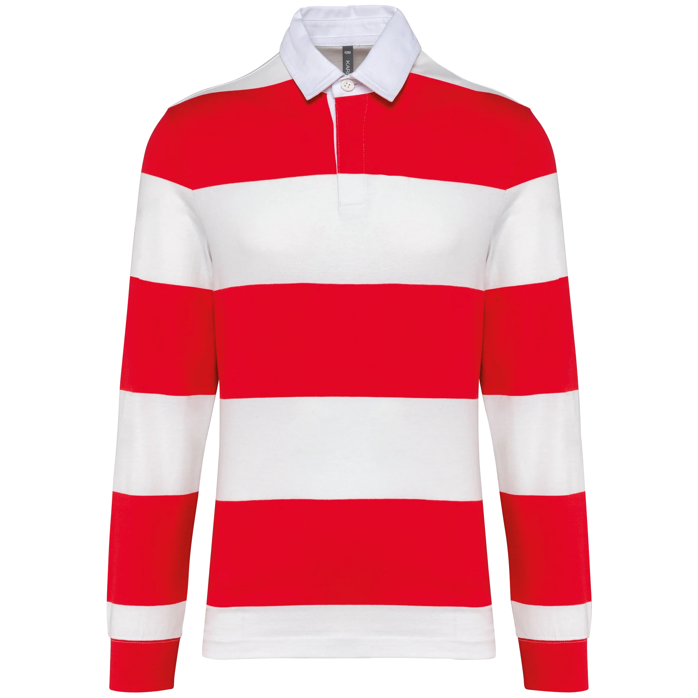 K285 - Polo rugby rayé manches longues unisexe - Occifloc