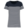 K3034 - T-shirt marin col rond Bio femme - Occifloc