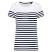 K3034 - T-shirt marin col rond Bio femme - Occifloc