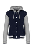 K4003 - Blouson Teddy à capuche Unisexe - Occifloc