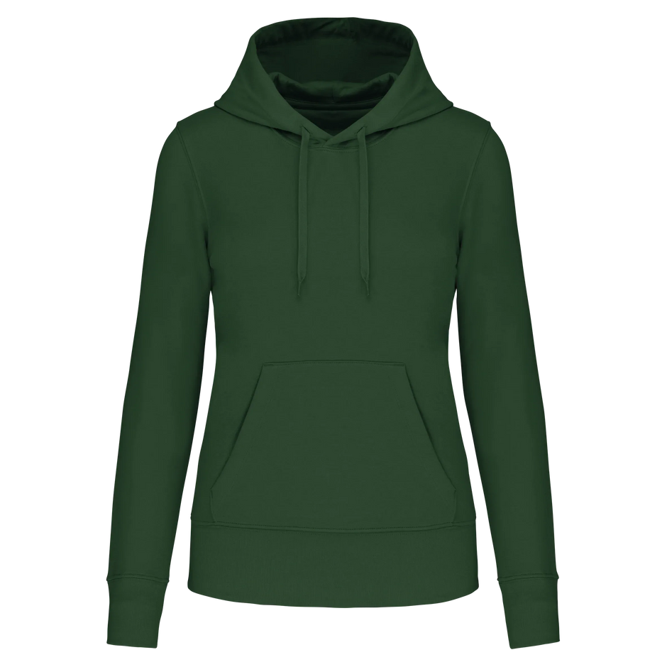 K4028 - Sweat-shirt écoresponsable à capuche femme - Occifloc