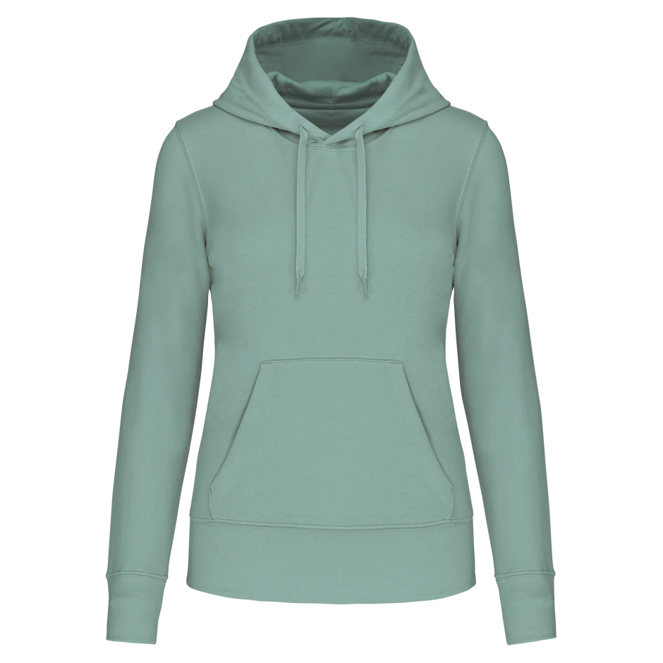 K4028 - Sweat-shirt écoresponsable à capuche femme - Occifloc