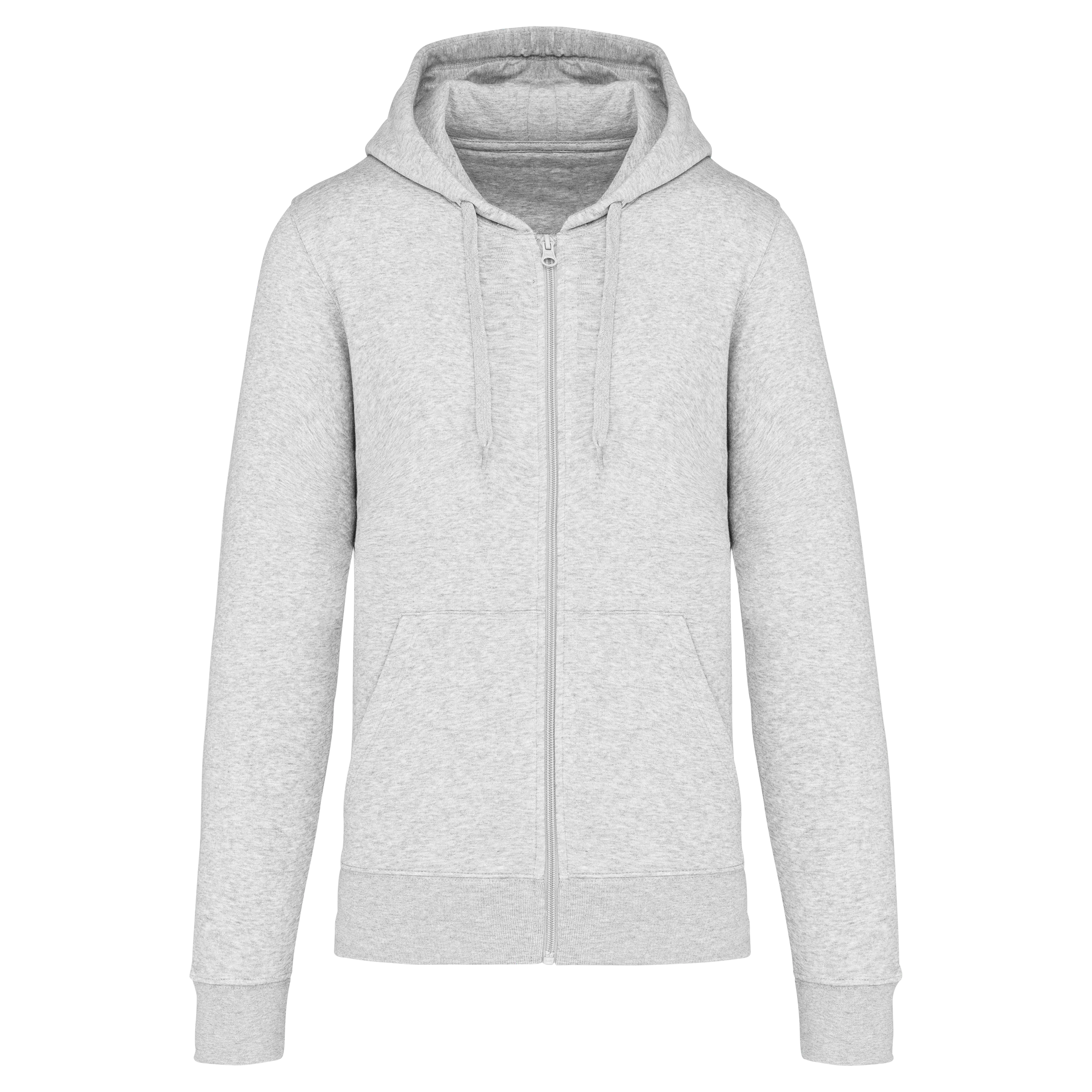 K4030 - Sweat-shirt écoresponsable zippé à capuche homme - Occifloc