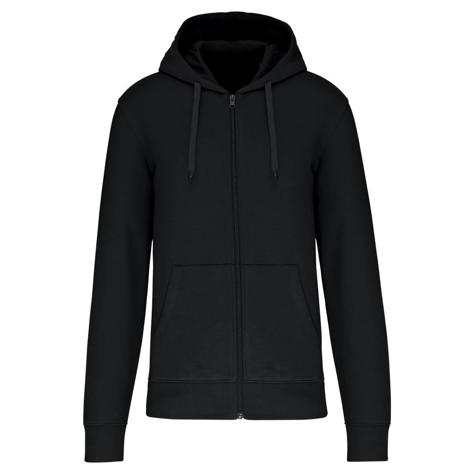 K4030 - Sweat-shirt écoresponsable zippé à capuche homme - Occifloc