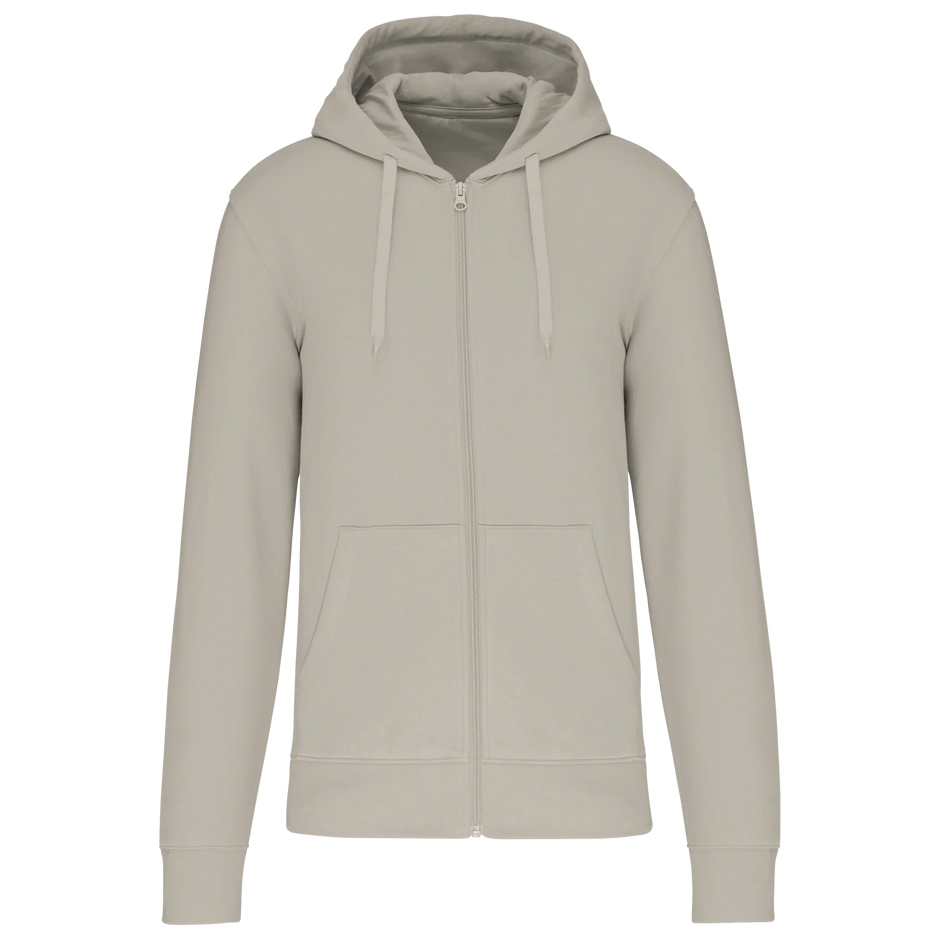 K4030 - Sweat-shirt écoresponsable zippé à capuche homme - Occifloc